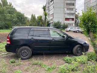 2001 Toyota Corolla Fielder IX (E120, E130), чёрный, 390000 рублей, вид 3
