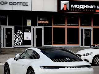 2021 Porsche 911 Carrera 4S VIII (992), белый, 14200000 рублей, вид 4