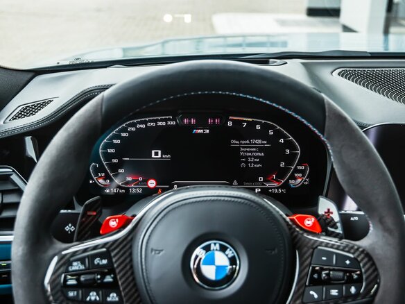 2022 BMW M3 Competition Package VI (G80), серый, 10730000 рублей - вид 19