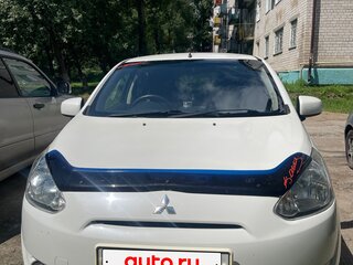 2012 Mitsubishi Mirage VI, белый, 430000 рублей, вид 1
