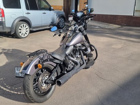 2014 Harley-Davidson Softail Slim, серый, 1300000 рублей, вид 4