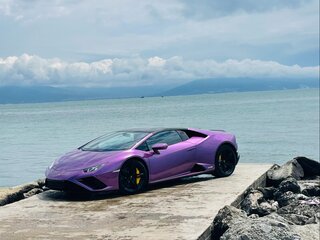 2022 Lamborghini Huracán I Рестайлинг, фиолетовый, 21600000 рублей, вид 1