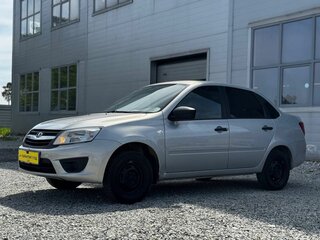 2017 Lada (ВАЗ) Granta I, серебристый, 429000 рублей, вид 3
