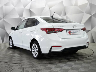 2017 Hyundai Solaris II, белый, 896000 рублей, вид 3