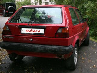 1987 Volkswagen Golf II, красный, 280000 рублей, вид 4