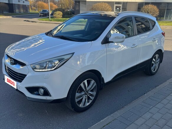 2014 Hyundai ix35 I Рестайлинг, белый, 1301000 рублей