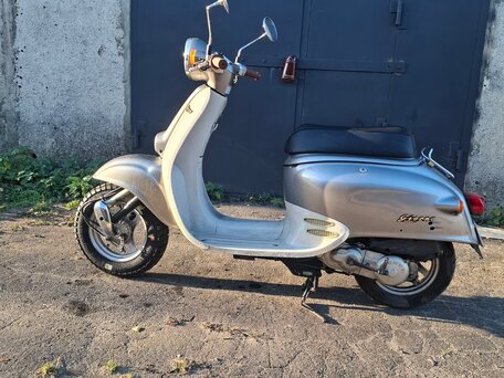 1996 Honda Giorno, серебристый, 60000 рублей, вид 2