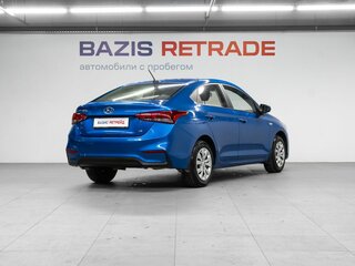 2017 Hyundai Solaris II, синий, 1229000 рублей, вид 5