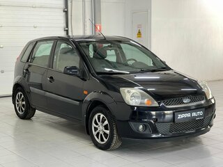 2007 Ford Fiesta Mk5, чёрный, 499000 рублей, вид 1