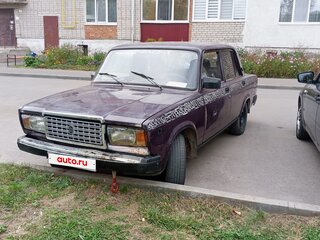 2004 Lada (ВАЗ) 2107, фиолетовый, 100000 рублей, вид 1