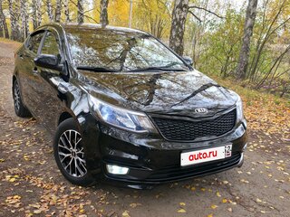 2015 Kia Rio III Рестайлинг, чёрный, 1000000 рублей, вид 5