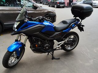 2017 Honda NC 750X, синий, 730000 рублей, вид 4