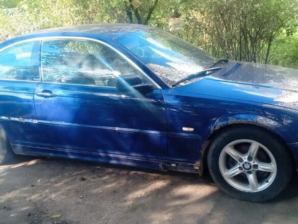 2000 BMW 3 серии 325i IV (E46), синий, 495000 рублей - вид 2