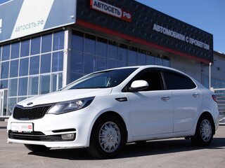 2016 Kia Rio III Рестайлинг, белый, 790400 рублей, вид 1