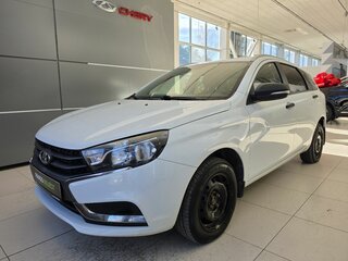 2019 Lada (ВАЗ) Vesta SW I, белый, 849000 рублей, вид 1