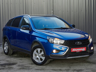 2021 Lada (ВАЗ) Vesta SW Cross I, синий, 1195000 рублей, вид 3