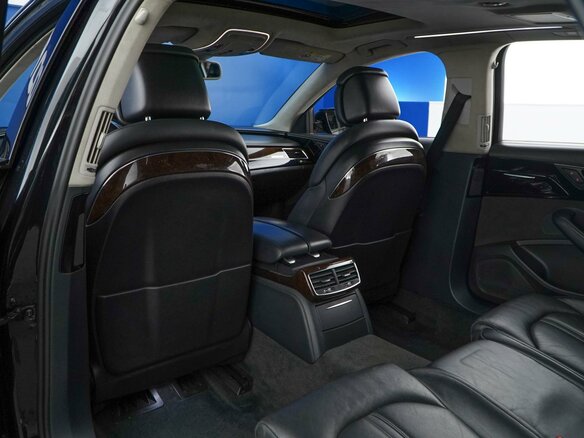 2014 Audi A8 III (D4) Рестайлинг, чёрный, 1869088 рублей - вид 10
