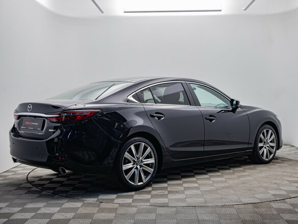 2021 Mazda 6 III (GJ) Рестайлинг 2, чёрный - вид 4