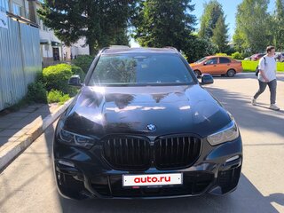 2021 BMW X5 30d IV (G05/G18), чёрный, 6407000 рублей, вид 2