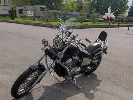 1997 Honda Steed 400, чёрный, 330000 рублей, вид 2