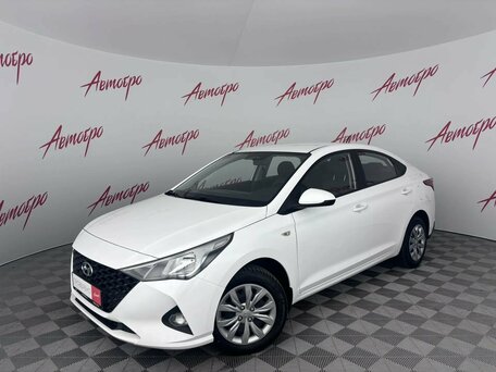 2022 Hyundai Solaris II Рестайлинг, белый, 1199000 рублей, вид 1