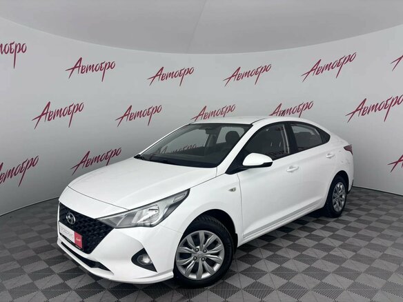 2022 Hyundai Solaris II Рестайлинг, белый, 1199000 рублей