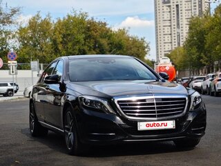 2016 Mercedes-Benz S-Класс 400 Long VI (W222, C217), чёрный, 3700000 рублей, вид 3