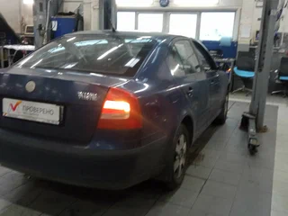 2008 Skoda Octavia II (A5), синий, 330000 рублей, вид 3