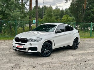 2017 BMW X6 30d II (F16), белый, 4470000 рублей, вид 1