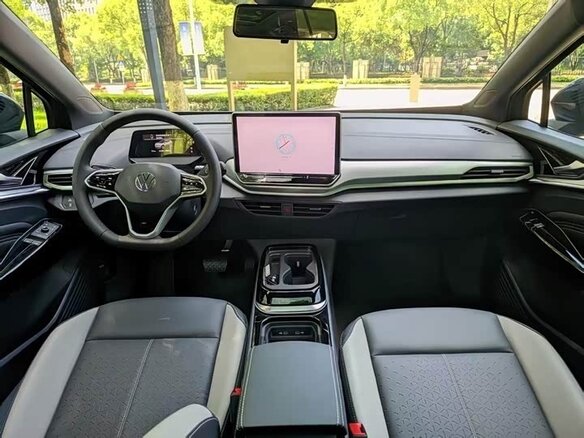 2026 Volkswagen ID.4 Crozz, синий - вид 9
