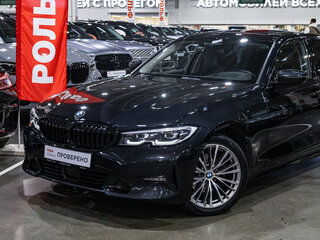 2021 BMW 3 серии 320i VII (G2x), чёрный, 3289700 рублей, вид 2