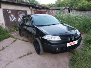 2008 Renault Megane II Рестайлинг, чёрный, 410000 рублей, вид 2