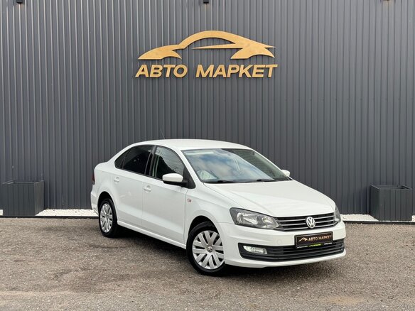 2016 Volkswagen Polo V Рестайлинг, белый