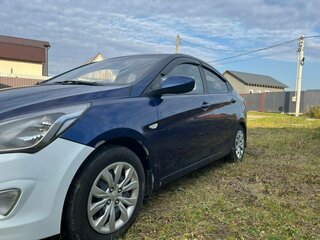 2016 Hyundai Solaris I Рестайлинг, белый, 500000 рублей, вид 5