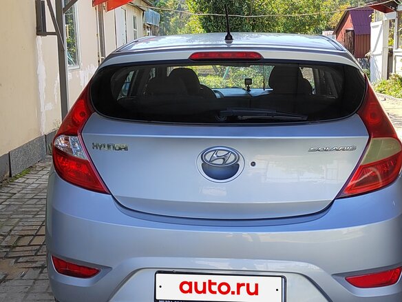 2012 Hyundai Solaris I, серый, 780000 рублей - вид 5