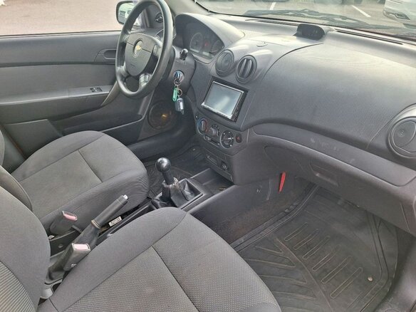 2007 Chevrolet Aveo I Рестайлинг, красный, 219000 рублей - вид 12