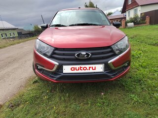 2021 Lada (ВАЗ) Granta I Рестайлинг, красный, 850000 рублей, вид 2