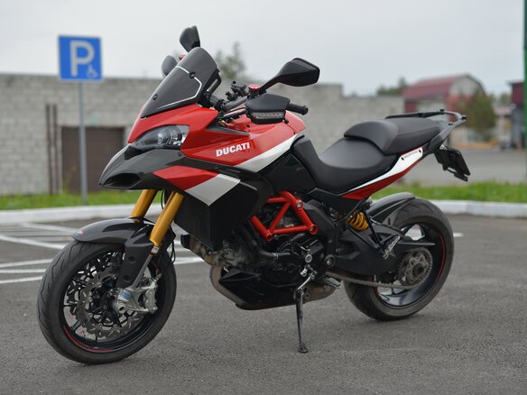 2012 Ducati Multistrada 1200, красный, 680000 рублей
