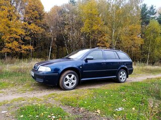 2002 Skoda Octavia I (A4) Рестайлинг, синий, 455000 рублей, вид 4