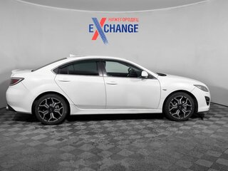 2012 Mazda 6 II (GH) Рестайлинг, белый, 790000 рублей, вид 3