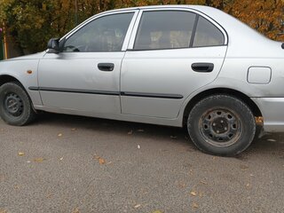 2008 Hyundai Accent ТагАЗ II, серебристый, 270000 рублей, вид 4