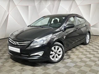 2016 Hyundai Solaris I Рестайлинг, чёрный, 989000 рублей, вид 1
