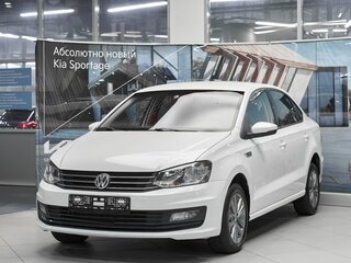 2020 Volkswagen Polo V Рестайлинг, белый, 999000 рублей, вид 1