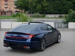 2021 Hyundai Sonata N-Line VIII (DN8), синий, 2500000 рублей, вид 3