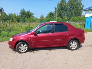 2010 Renault Logan I Рестайлинг, красный, 380000 рублей, вид 4