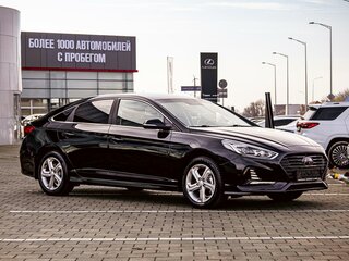 2019 Hyundai Sonata VII (LF) Рестайлинг, чёрный, 1565000 рублей, вид 3