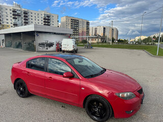 2005 Mazda 3 I (BK), красный, 370000 рублей, вид 3