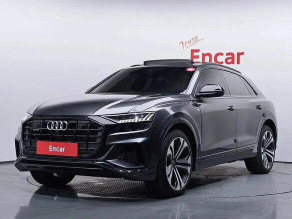 2023 Audi Q8 55 TFSI I (4M), серый, 8500000 рублей