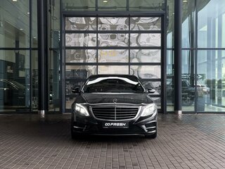 2017 Mercedes-Benz S-Класс 350 CDI BlueTEC Long 9G-TRONIC VI (W222, C217), чёрный, 3690000 рублей, вид 2