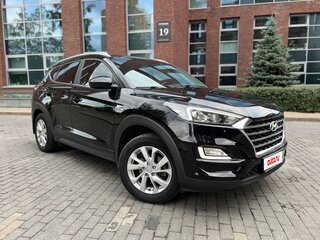 2020 Hyundai Tucson III Рестайлинг, чёрный, 1990000 рублей, вид 3